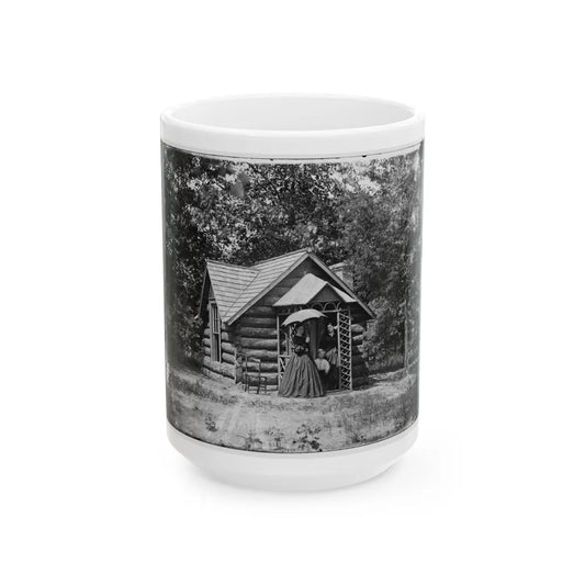 Petersburg, Va. Cottage Of Col. Nathaniel Michler, U.S. Engineers, At Bryant House (U.S. Civil War) White Coffee Mug-15oz-Go Mug Yourself