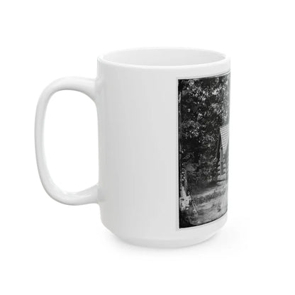 Petersburg, Va. Cottage Of Col. Nathaniel Michler, U.S. Engineers, At Bryant House (U.S. Civil War) White Coffee Mug-Go Mug Yourself