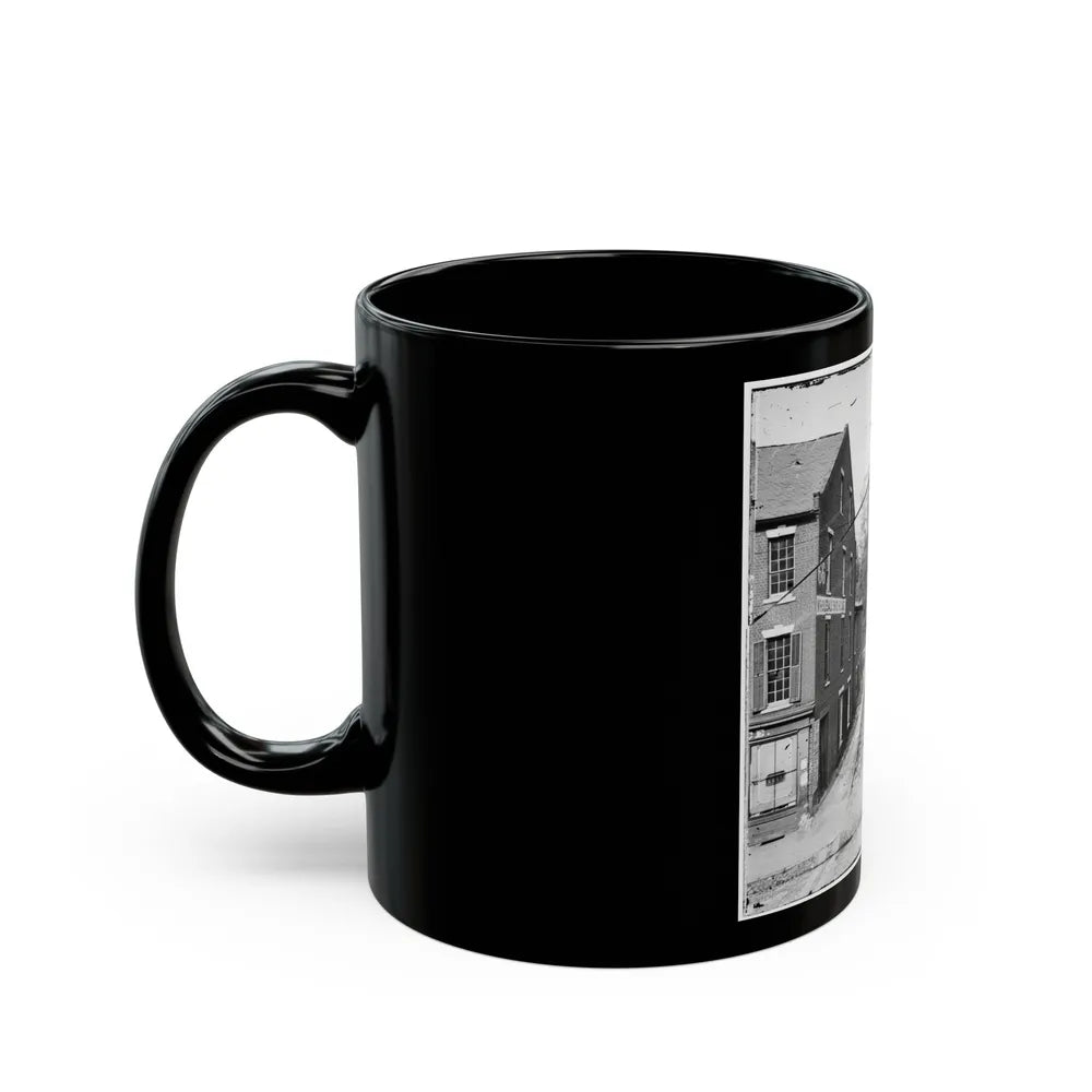 Petersburg, Va. Courthouse (U.S. Civil War) Black Coffee Mug-Go Mug Yourself