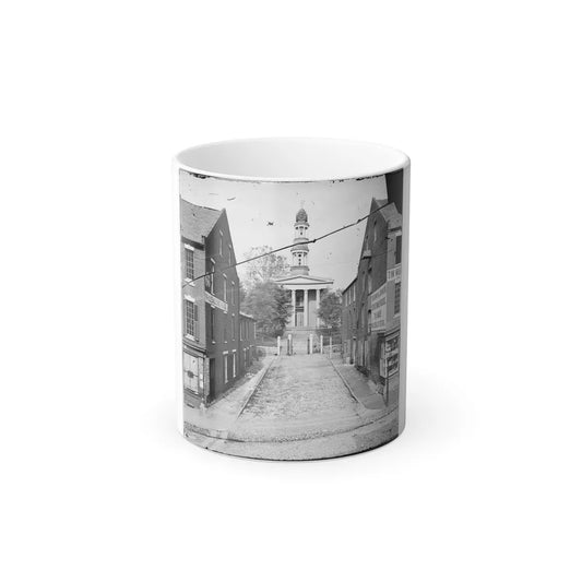 Petersburg, Va. Courthouse (U.S. Civil War) Color Changing Coffee Mug 11oz-11oz-Go Mug Yourself