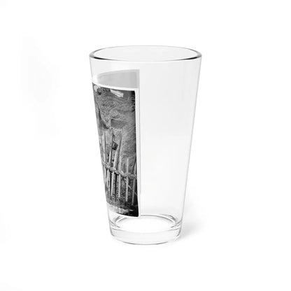 Petersburg, Va. Dead Confederate Soldier, In Trench Beyond A Section Of Chevaux-De-Frise (U.S. Civil War) Pint Glass 16oz-Go Mug Yourself