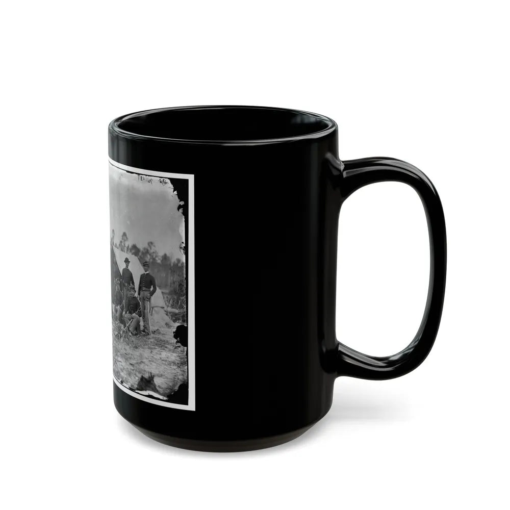 Petersburg, Va. Detachment Of 3d Indiana Cavalry (U.S. Civil War) Black Coffee Mug-Go Mug Yourself