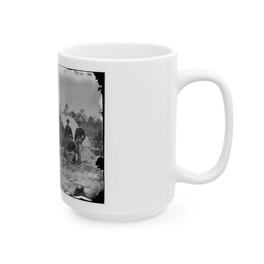 Petersburg, Va. Detachment Of 3d Indiana Cavalry (U.S. Civil War) White Coffee Mug-Go Mug Yourself