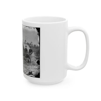 Petersburg, Va. Detachment Of 3d Indiana Cavalry (U.S. Civil War) White Coffee Mug-Go Mug Yourself