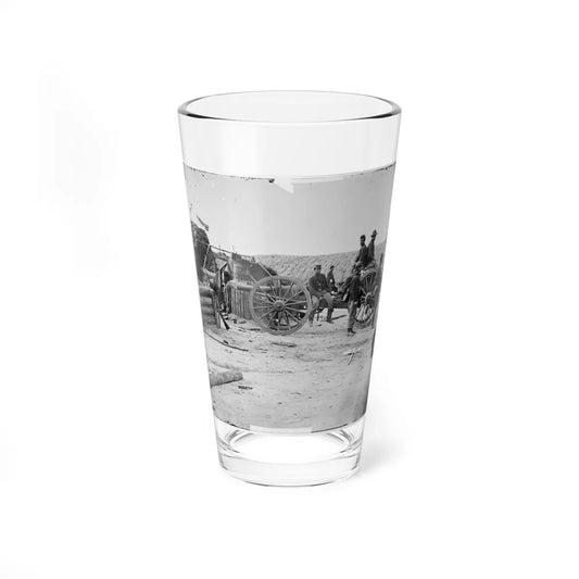 Petersburg, Va. Federal Soldiers Removing Artillery From Confederate Fortifications (U.S. Civil War) Pint Glass 16oz-16oz-Go Mug Yourself