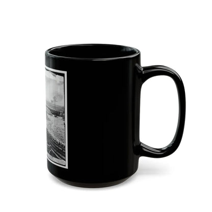 Petersburg, Va. Fortifications (U.S. Civil War) Black Coffee Mug-Go Mug Yourself