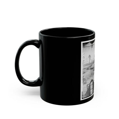 Petersburg, Va. Fortifications (U.S. Civil War) Black Coffee Mug-Go Mug Yourself