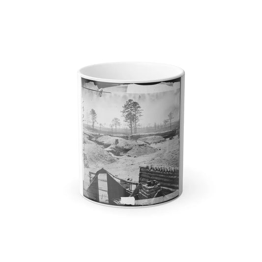 Petersburg, Va. Fortifications (U.S. Civil War) Color Changing Coffee Mug 11oz-11oz-Go Mug Yourself