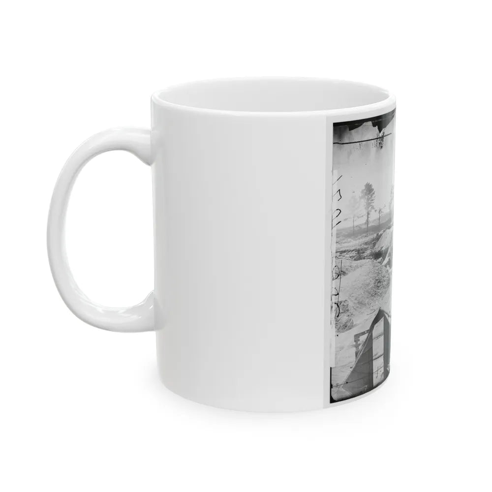 Petersburg, Va. Fortifications (U.S. Civil War) White Coffee Mug-Go Mug Yourself