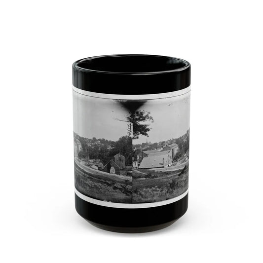 Petersburg, Va. General View (U.S. Civil War) Black Coffee Mug-15oz-Go Mug Yourself