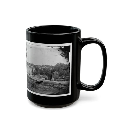 Petersburg, Va. General View (U.S. Civil War) Black Coffee Mug-Go Mug Yourself