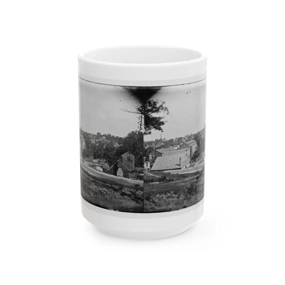 Petersburg, Va. General View (U.S. Civil War) White Coffee Mug-15oz-Go Mug Yourself