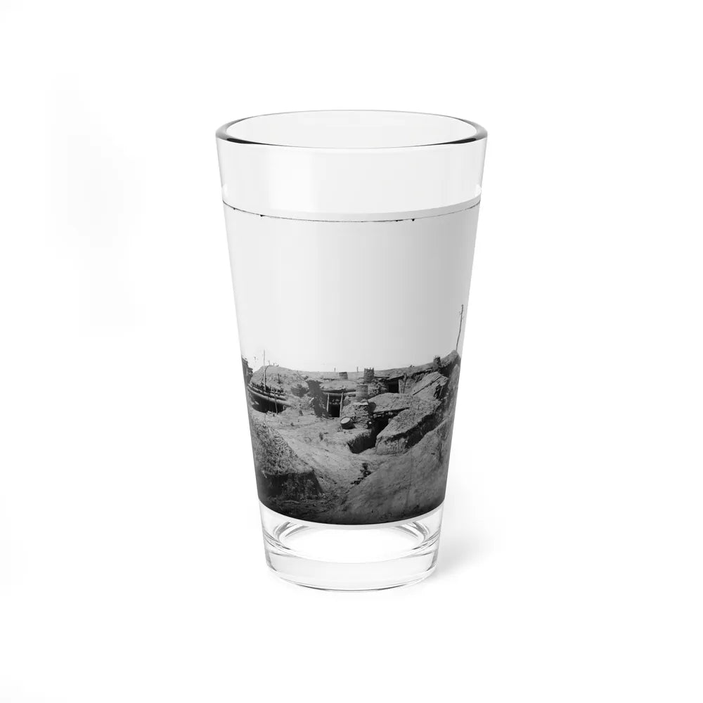 Petersburg, Va. Interior Of Fort Sedgwick (U.S. Civil War) Pint Glass 16oz-16oz-Go Mug Yourself