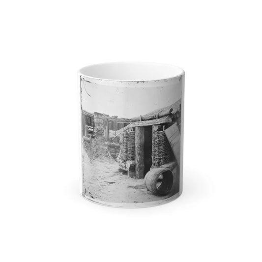 Petersburg, Va. Interior View of Confederate Works (U.S. Civil War) Color Changing Coffee Mug 11oz-11oz-Go Mug Yourself