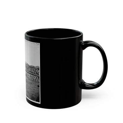 Petersburg, Va. Sections Of Chevaux-De-Frise Before Confederate Main Works (U.S. Civil War) Black Coffee Mug-Go Mug Yourself