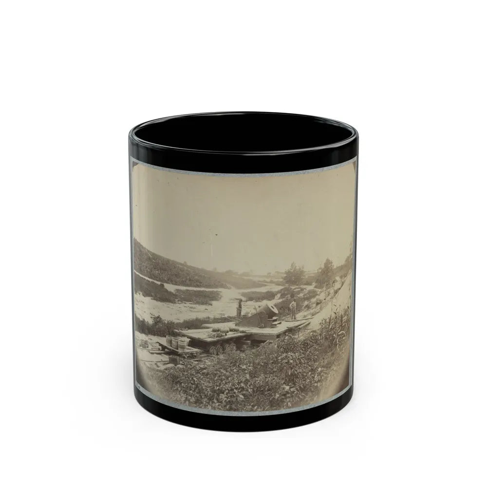 Petersburg, Va., Sept. 1864, 13-Inch Mortar Dictator (U.S. Civil War) Black Coffee Mug-11oz-Go Mug Yourself