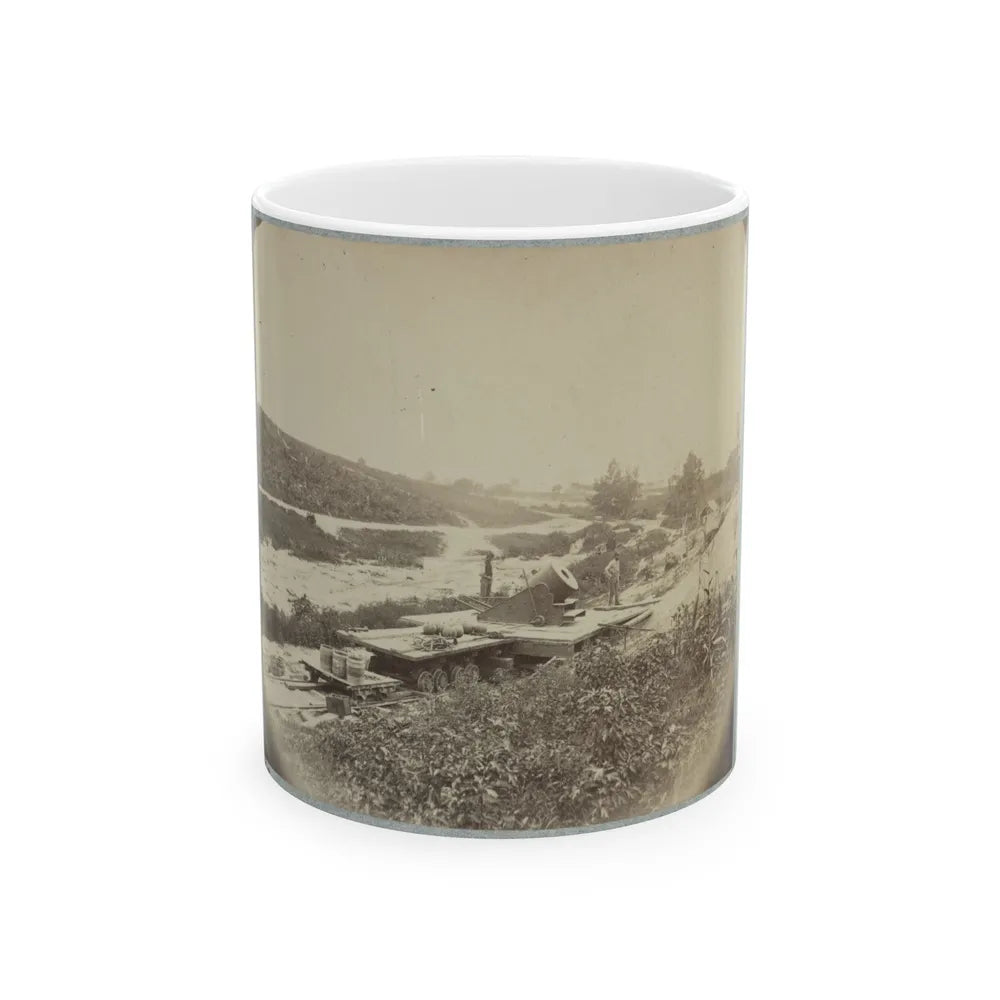 Petersburg, Va., Sept. 1864, 13-Inch Mortar Dictator (U.S. Civil War) White Coffee Mug-11oz-Go Mug Yourself