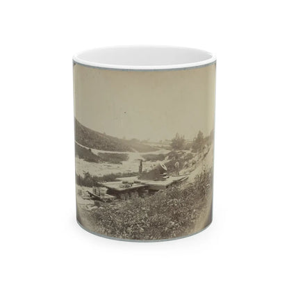 Petersburg, Va., Sept. 1864, 13-Inch Mortar Dictator (U.S. Civil War) White Coffee Mug-11oz-Go Mug Yourself