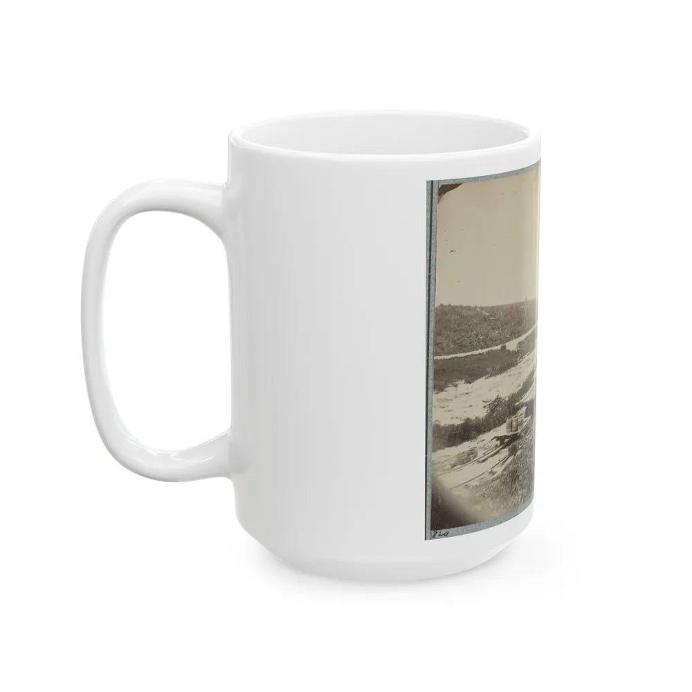 Petersburg, Va., Sept. 1864, 13-Inch Mortar Dictator (U.S. Civil War) White Coffee Mug-Go Mug Yourself