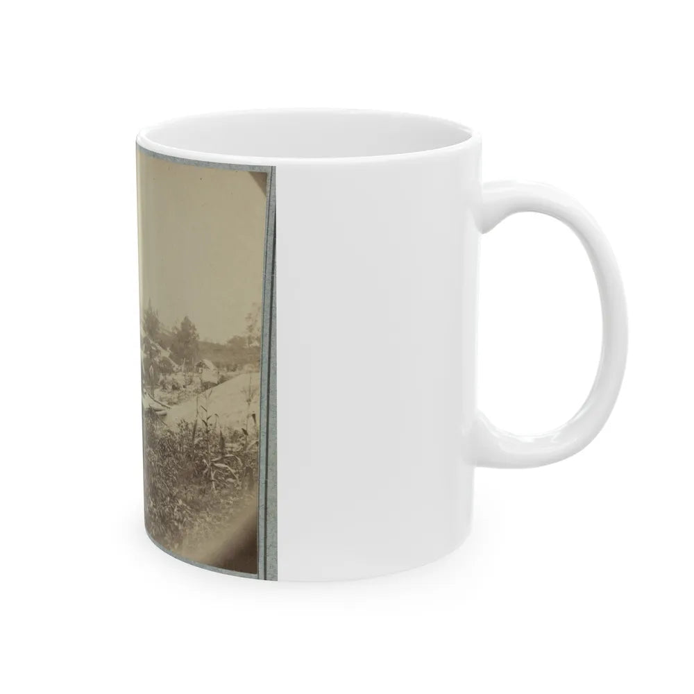 Petersburg, Va., Sept. 1864, 13-Inch Mortar Dictator (U.S. Civil War) White Coffee Mug-Go Mug Yourself