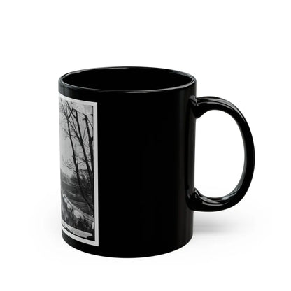 Petersburg, Va. The First Federal Wagon Train Entering The Town (U.S. Civil War) Black Coffee Mug-Go Mug Yourself