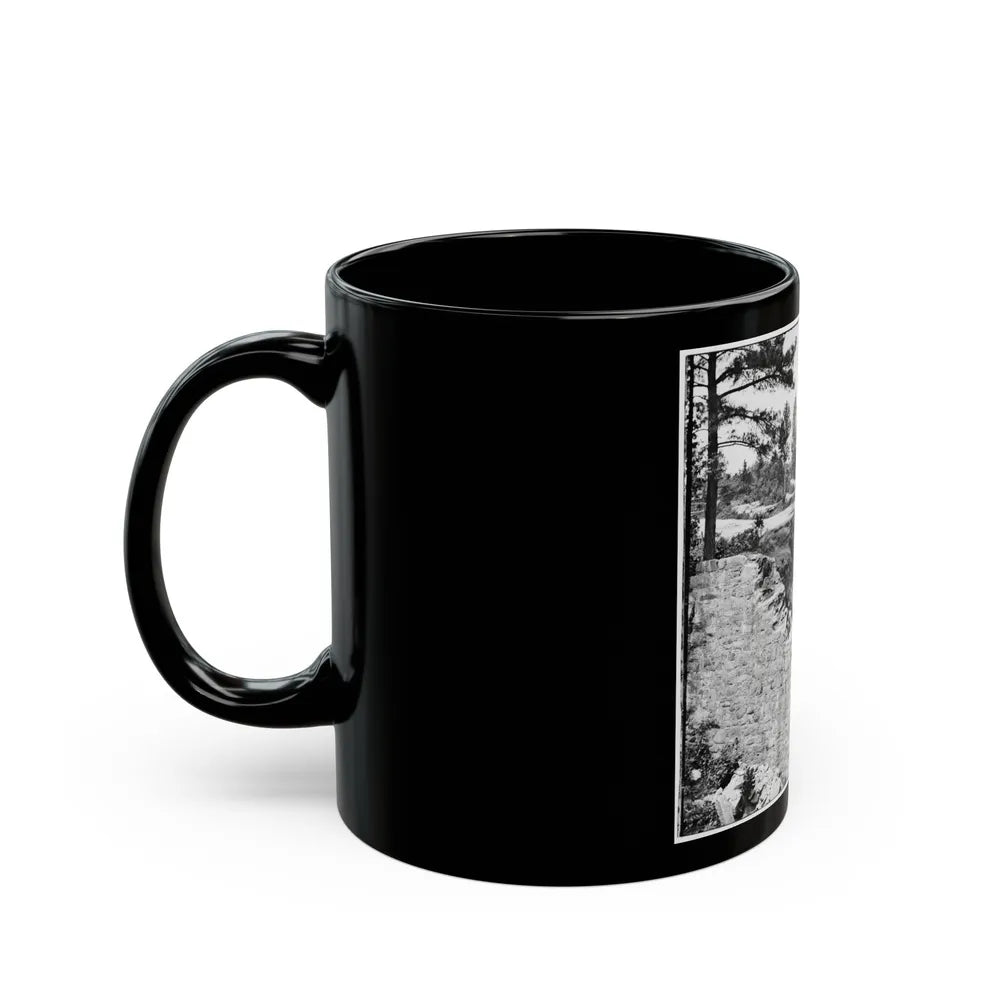 Petersburg, Va., Vicinity. Canal Aqueduct (U.S. Civil War) Black Coffee Mug-Go Mug Yourself