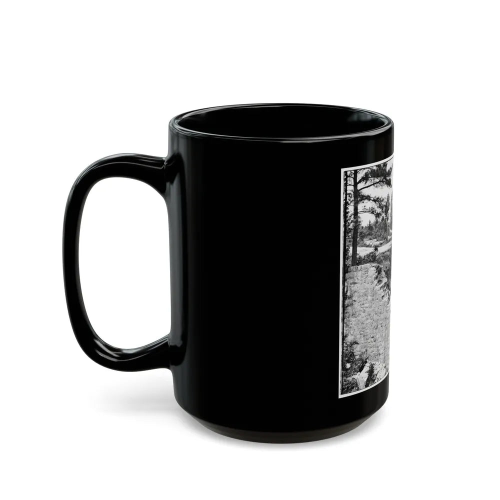 Petersburg, Va., Vicinity. Canal Aqueduct (U.S. Civil War) Black Coffee Mug-Go Mug Yourself