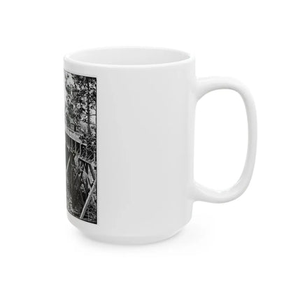 Petersburg, Va., Vicinity. Canal Aqueduct (U.S. Civil War) White Coffee Mug-Go Mug Yourself