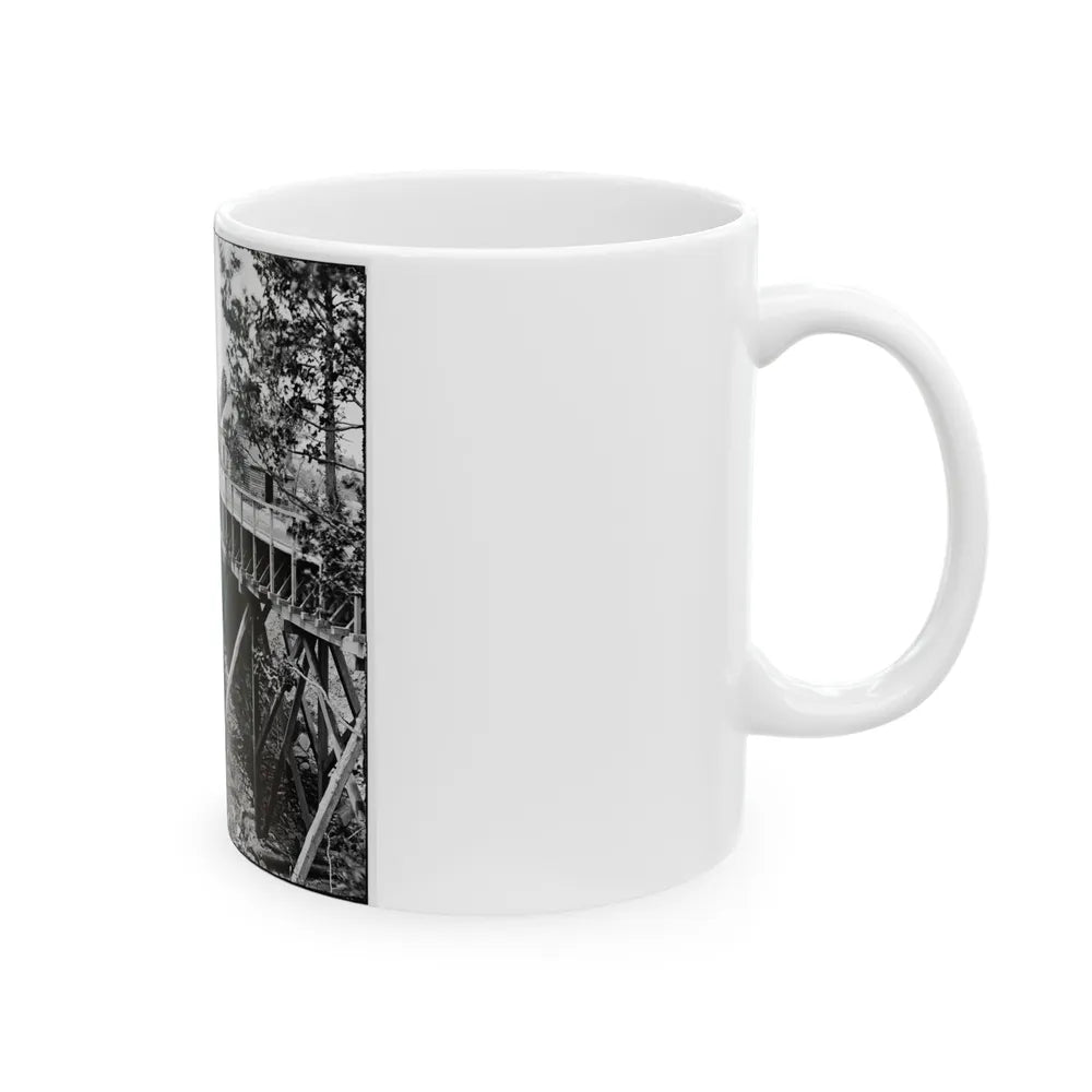 Petersburg, Va., Vicinity. Canal Aqueduct (U.S. Civil War) White Coffee Mug-Go Mug Yourself