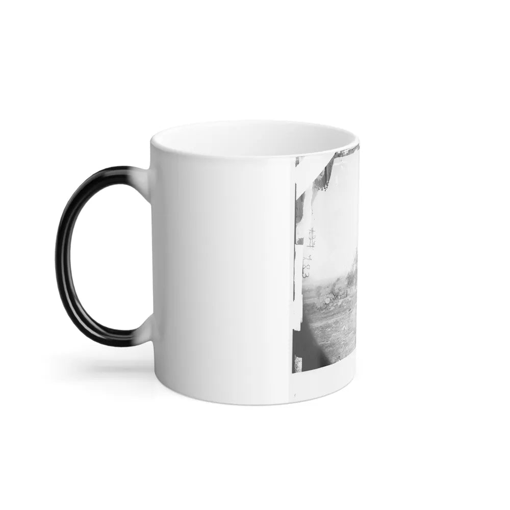 Petersburg, Va., Vicinity. The Execution of William Johnson, Jordan's Farm (U.S. Civil War) Color Changing Coffee Mug 11oz-Go Mug Yourself