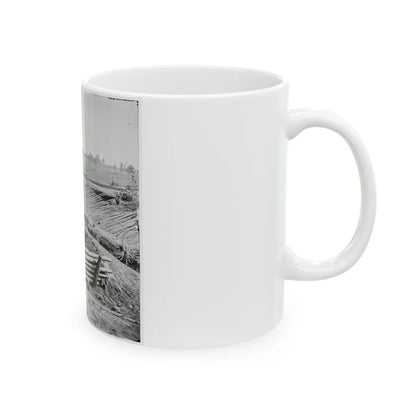 Petersburg, Va. View Of Fort Sedgwick (U.S. Civil War) White Coffee Mug-Go Mug Yourself