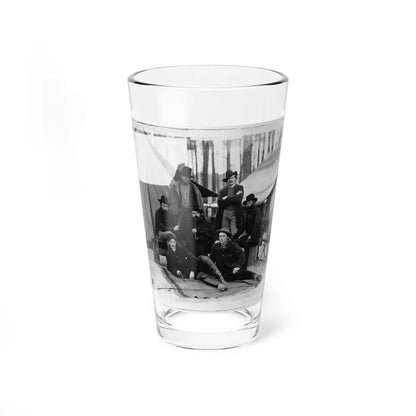 Petersburg, Virginia. Group Of Engineers And Draughtsmen, Headquarters, Army Of The Potomac (U.S. Civil War) Pint Glass 16oz 16oz - Go Mug Yourself