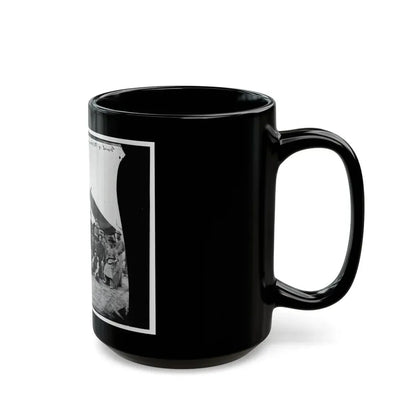 Petersburg, Virginia. Group Of Mechanics Of 1st Division, 9th Army Corps (U.S. Civil War) Black Coffee Mug - Go Mug Yourself
