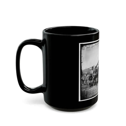 Petersburg, Virginia. Group Of Mechanics Of 1st Division, 9th Army Corps (U.S. Civil War) Black Coffee Mug - Go Mug Yourself