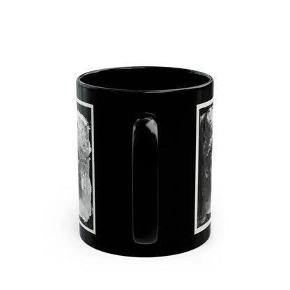 Petersburg, Virginia . Officer And Men Of Company E, 1st New York Engineers (U.S. Civil War) Black Coffee Mug - Go Mug Yourself