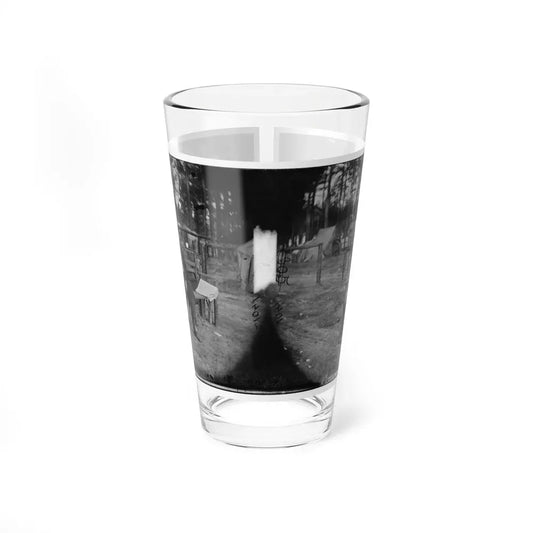 Petersburg, Virginia. Officer Seated 001 (U.S. Civil War) Pint Glass 16oz 16oz - Go Mug Yourself