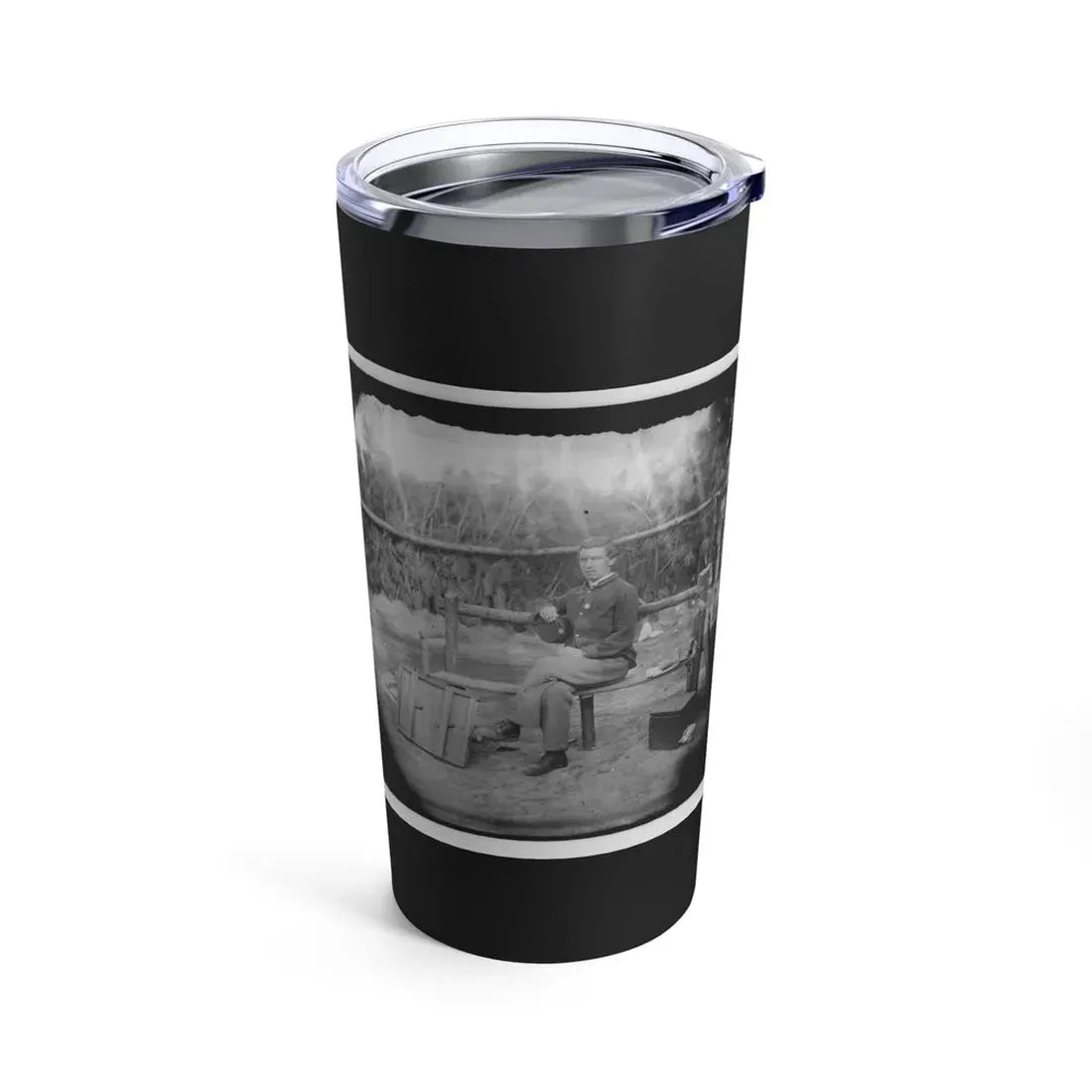 Petersburg, Virginia. Officer Seated (U.S. Civil War) Tumbler 20oz - Go Mug Yourself