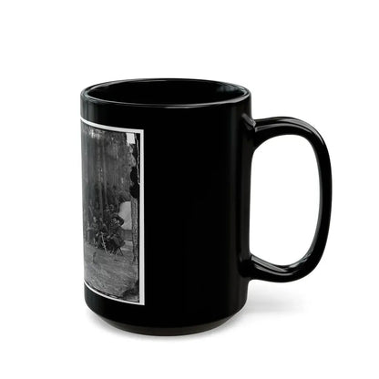 Petersburg, Virginia. Officers Of 114th Pennsylvania Infantry (U.S. Civil War) Black Coffee Mug - Go Mug Yourself