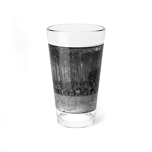 Petersburg, Virginia. Officers Of 114th Pennsylvania Infantry (U.S. Civil War) Pint Glass 16oz 16oz - Go Mug Yourself