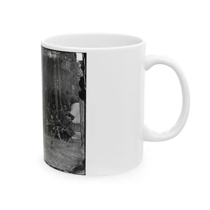 Petersburg, Virginia. Officers Of 114th Pennsylvania Infantry (U.S. Civil War) White Coffee Mug - Go Mug Yourself
