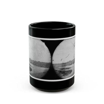Petersburg, Virginia (Vicinity). Fortifications (U.S. Civil War) Black Coffee Mug 15oz - Go Mug Yourself