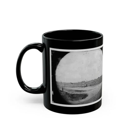 Petersburg, Virginia (Vicinity). Fortifications (U.S. Civil War) Black Coffee Mug - Go Mug Yourself