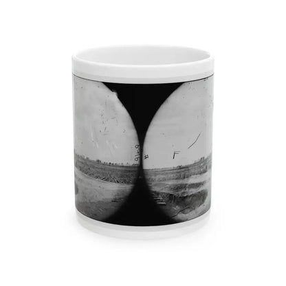 Petersburg, Virginia (Vicinity). Fortifications (U.S. Civil War) White Coffee Mug 11oz - Go Mug Yourself