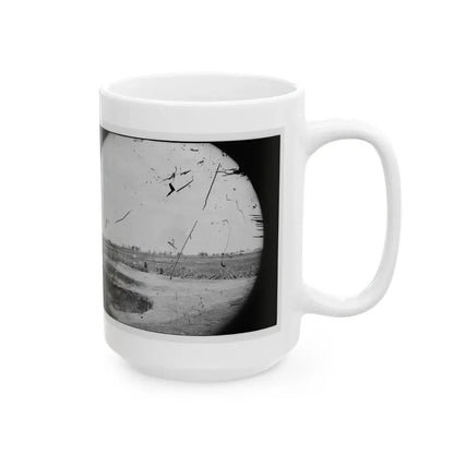 Petersburg, Virginia (Vicinity). Fortifications (U.S. Civil War) White Coffee Mug - Go Mug Yourself