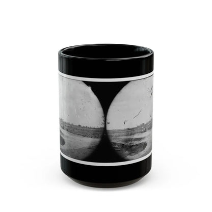 Petersburg, Virginia (Vicinity). Fortifications (U.S. Civil War) Black Coffee Mug-15oz-Go Mug Yourself