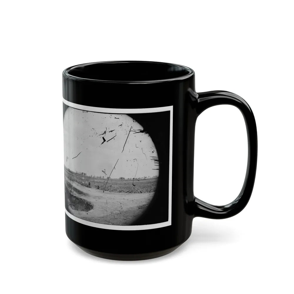 Petersburg, Virginia (Vicinity). Fortifications (U.S. Civil War) Black Coffee Mug-Go Mug Yourself