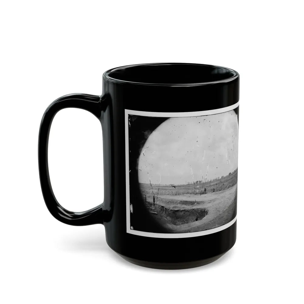 Petersburg, Virginia (Vicinity). Fortifications (U.S. Civil War) Black Coffee Mug-Go Mug Yourself