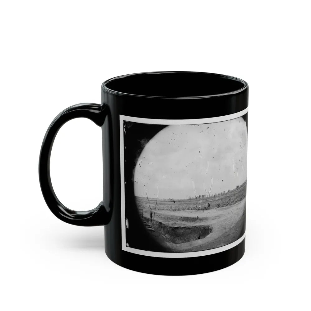 Petersburg, Virginia (Vicinity). Fortifications (U.S. Civil War) Black Coffee Mug-Go Mug Yourself