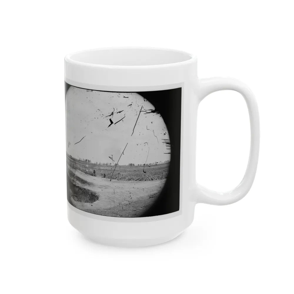 Petersburg, Virginia (Vicinity). Fortifications (U.S. Civil War) White Coffee Mug-Go Mug Yourself