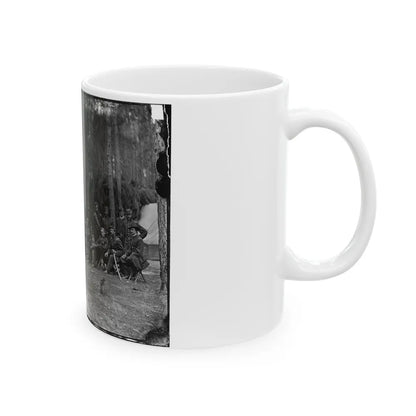 Petersburg, Virginia. Officers Of 114th Pennsylvania Infantry (U.S. Civil War) White Coffee Mug-Go Mug Yourself